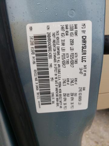 Photo 10 from auction – 2008 CHRYSLER TOWN & COU with VIN 2A8HR64X28R614366