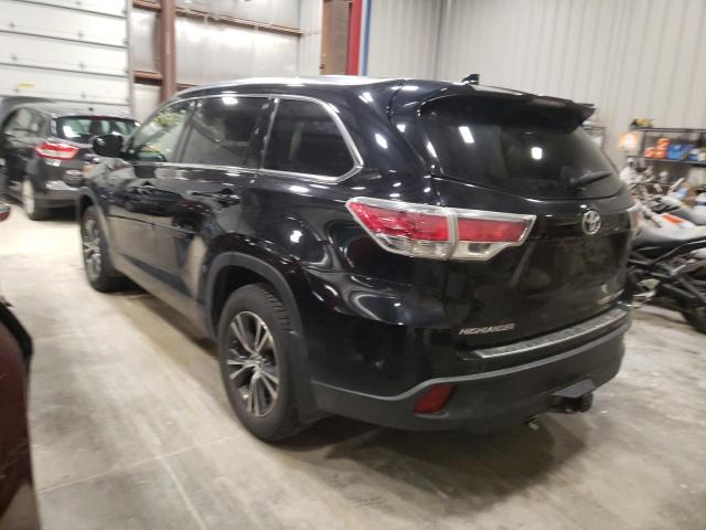 Photo 3 from auction – 2016 TOYOTA HIGHLANDER with VIN 5TDJKRFH4GS325824