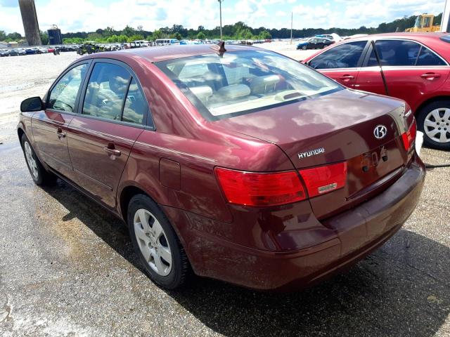 Photo 3 from auction – 2010 HYUNDAI SONATA GLS with VIN 5NPET4AC7AH606722