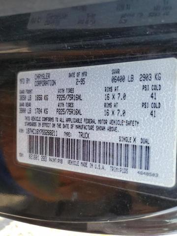Photo 10 from auction – 1995 DODGE RAM 1500 with VIN 1B7HC16Y7SS268211