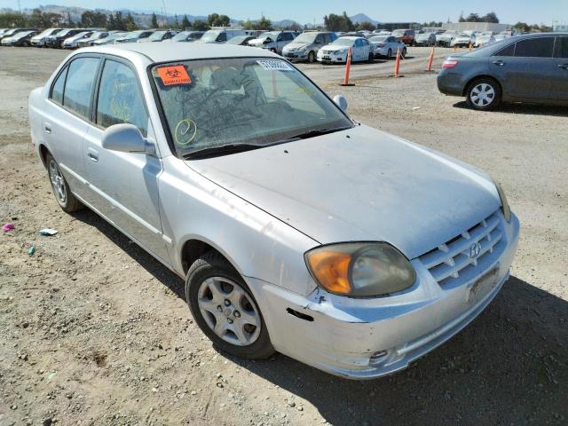 Photo 1 from auction – 2003 HYUNDAI ACCENT GL with VIN KMHCG45C13U475863