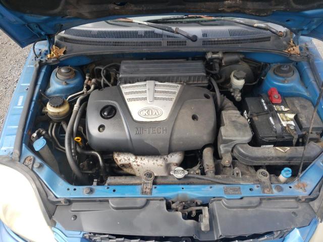 Photo 7 from auction – 2005 KIA RIO with VIN KNADC125156389062