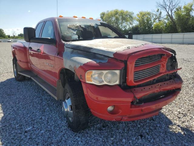 DODGE RAM 3500 S 2005 with VIN 3D3MS48C55G759531 - Photo from auction