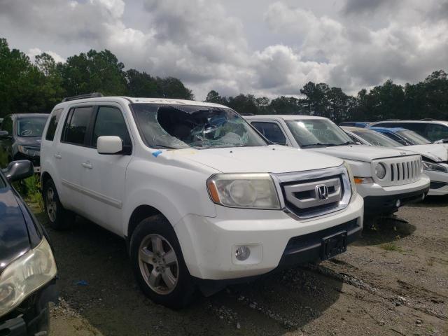 HONDA PILOT EXL 2011 with VIN 5FNYF4H54BB050011 - Photo from auction