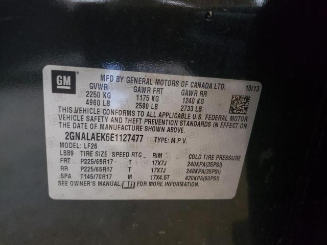 Photo 10 from auction – 2014 CHEVROLET EQUINOX LS with VIN 2GNALAEK6E1127477