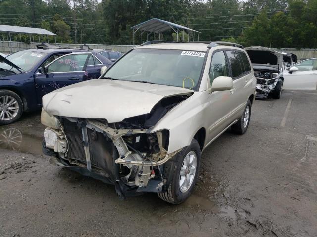 Photo 2 from auction – 2002 TOYOTA HIGHLANDER with VIN JTEGF21A820054841