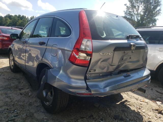 Photo 3 from auction – 2011 HONDA CR-V LX with VIN JHLRE4H34BC030556