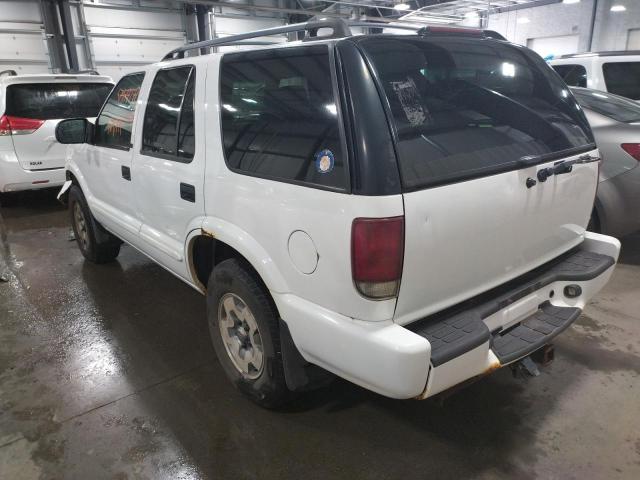 Photo 3 from auction – 2002 CHEVROLET BLAZER with VIN 1GNDT13W12K203721