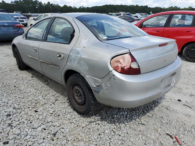 Photo 3 from auction – 2002 DODGE NEON with VIN 1B3ES26C62D579943
