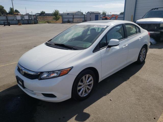 Photo 2 from auction – 2012 HONDA CIVIC EX with VIN 2HGFB2F80CH334530