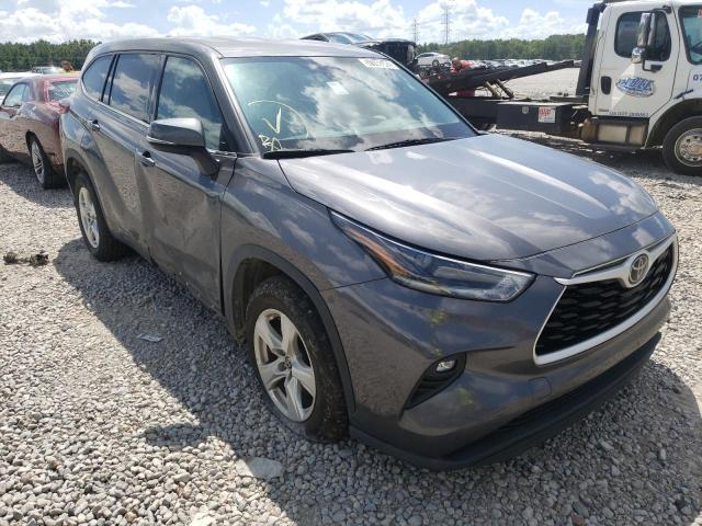 TOYOTA HIGHLANDER 2021 with VIN 5TDZZRAH4MS529332 - Photo from auction