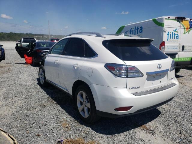 Photo 3 from auction – 2010 LEXUS RX 350 with VIN 2T2BK1BA9AC040918