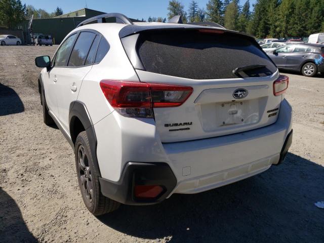 Photo 3 from auction – 2021 SUBARU CROSSTREK with VIN JF2GTHRC0MH235850