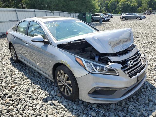 HYUNDAI SONATA 2017 with VIN 5NPE34AF9HH510403 - Photo from auction