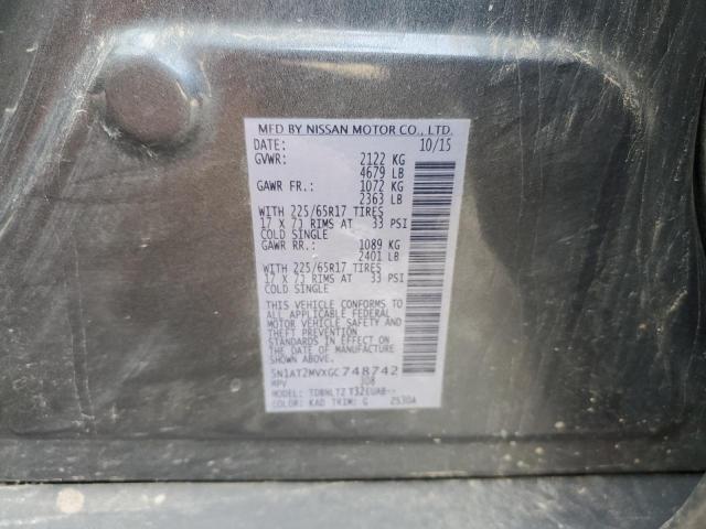 Photo 10 from auction – 2016 NISSAN ROGUE S with VIN 5N1AT2MVXGC748742
