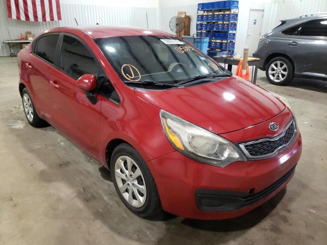 KIA RIO EX 2013 with VIN KNADN4A36D6125085 - Photo from auction