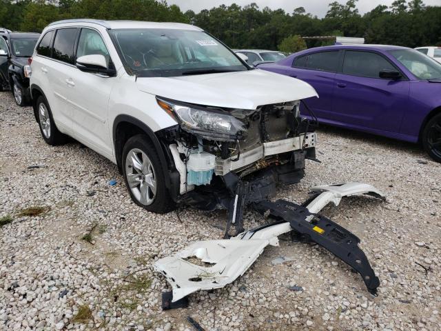 TOYOTA HIGHLANDER 2019 with VIN 5TDYZRFH5KS300322 - Photo from auction