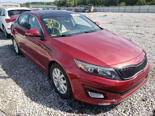 KIA OPTIMA EX 2015 with VIN 5XXGN4A76FG378348 - Photo from auction