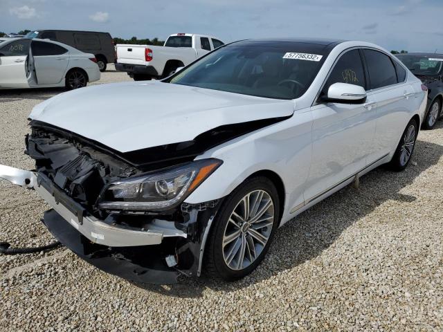 Photo 2 from auction – 2018 GENESIS G80 BASE with VIN KMHGN4JE5JU243133