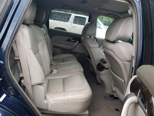 Photo 6 from auction – 2012 ACURA MDX TECHNO with VIN 2HNYD2H43CH542827