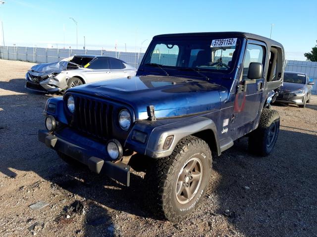 Photo 2 from auction – 2004 JEEP WRANGLER X with VIN 1J4FA39S94P734625