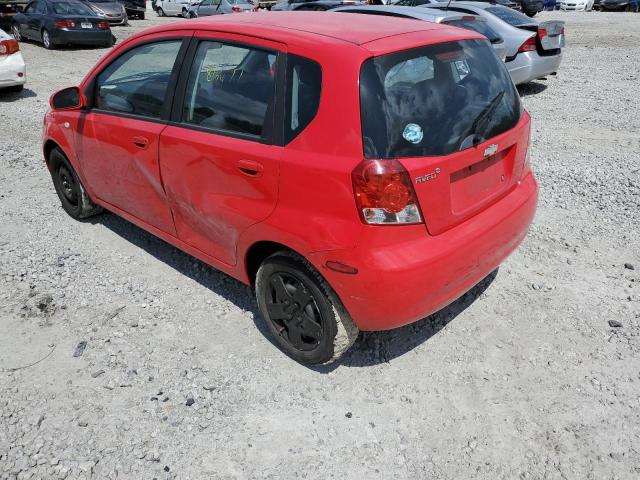 Photo 3 from auction – 2007 CHEVROLET AVEO BASE with VIN KL1TD66607B763352