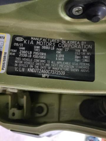 Photo 10 from auction – 2012 KIA SOUL + with VIN KNDJT2A60C7372539