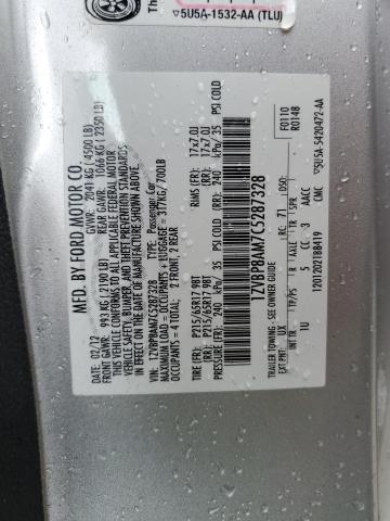 Photo 10 from auction – 2012 FORD MUSTANG with VIN 1ZVBP8AM7C5287328