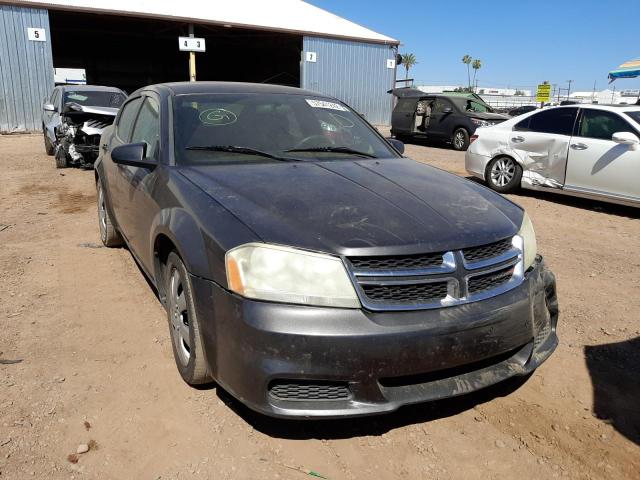 DODGE AVENGER SE 2014 with VIN 1C3CDZAB6EN216522 - Photo from auction