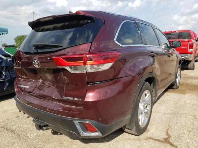 Photo 4 from auction – 2019 TOYOTA HIGHLANDER with VIN 5TDDZRFH4KS991731