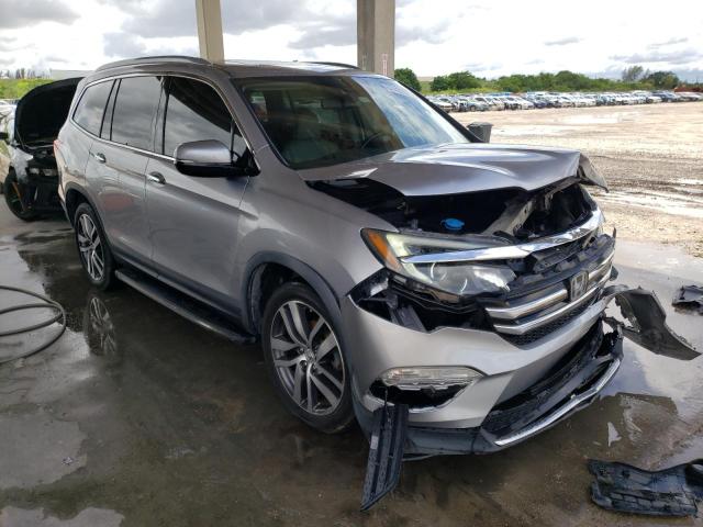 HONDA PILOT ELIT 2016 with VIN 5FNYF6H07GB050592 - Photo from auction