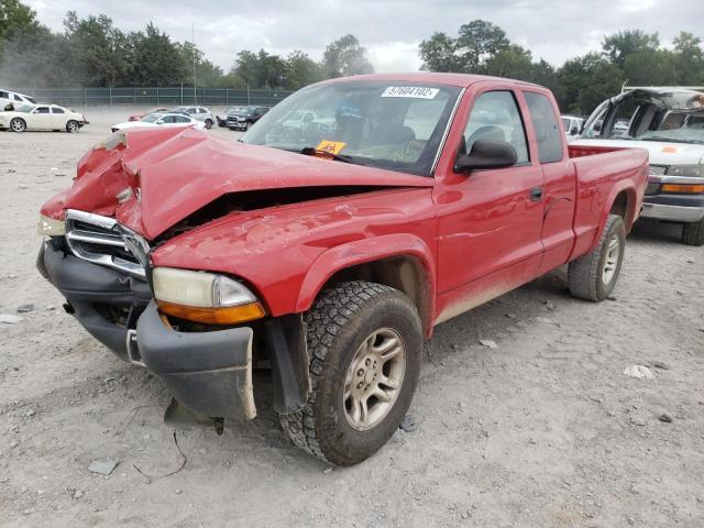 Photo 2 from auction – 2004 DODGE DAKOTA SXT with VIN 1D7HG12K24S628175
