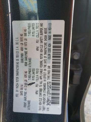 Photo 10 from auction – 2015 MAZDA 3 TOURING with VIN 3MZBM1V72FM152079