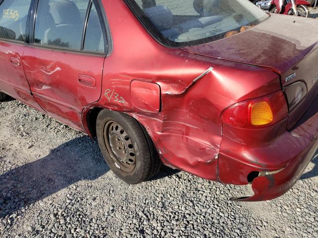 Photo 9 from auction – 2002 TOYOTA COROLLA CE with VIN 1NXBR12E12Z597969
