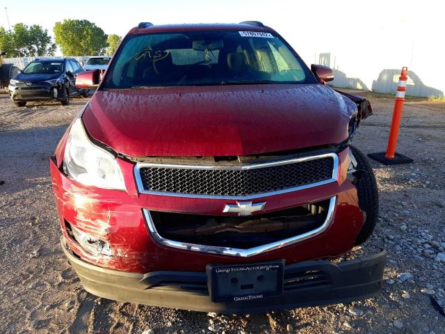 Photo 9 from auction – 2011 CHEVROLET TRAVERSE L with VIN 1GNKRGED7BJ169391