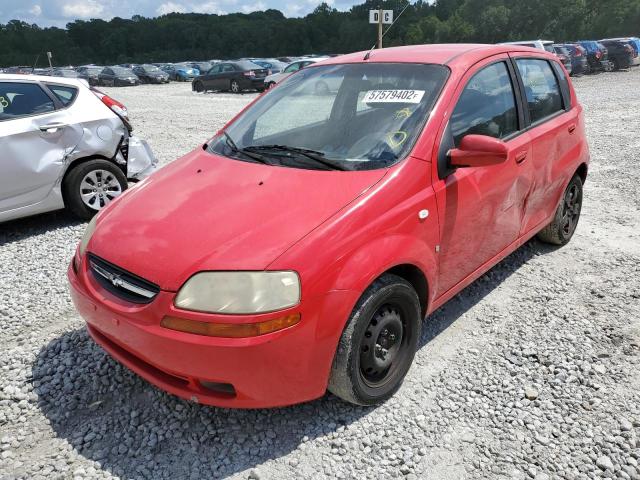 Photo 2 from auction – 2007 CHEVROLET AVEO BASE with VIN KL1TD66607B763352