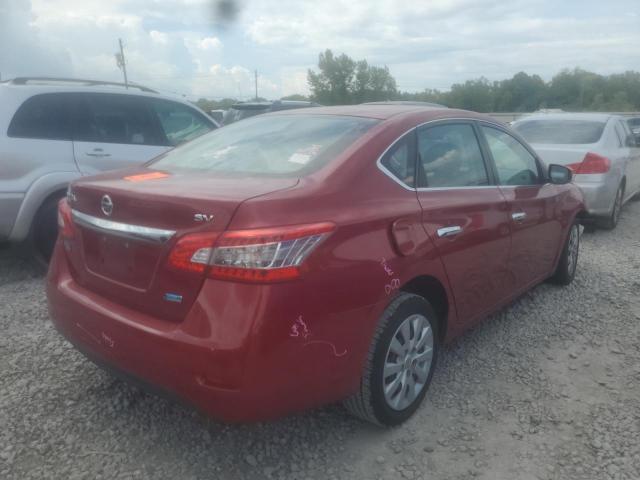 Photo 4 from auction – 2014 NISSAN SENTRA S with VIN 3N1AB7AP1EL676988