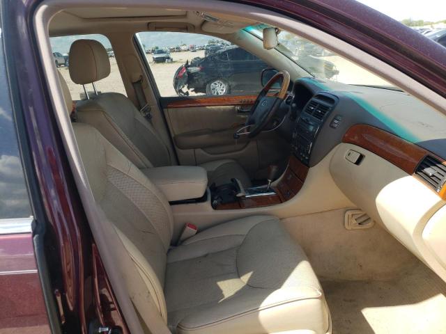 Photo 5 from auction – 2004 LEXUS LS 430 with VIN JTHBN36F240141695