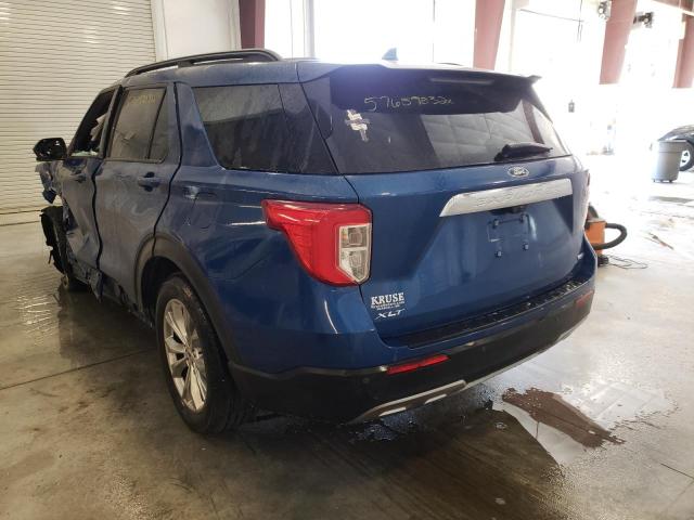 Photo 3 from auction – 2020 FORD EXPLORER X with VIN 1FMSK8DH1LGC47035