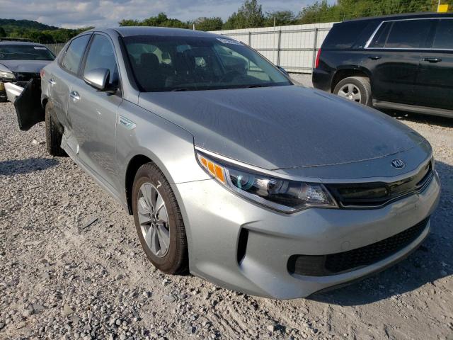 KIA OPTIMA HYB 2017 with VIN KNAGT4LE1H5012545 - Photo from auction