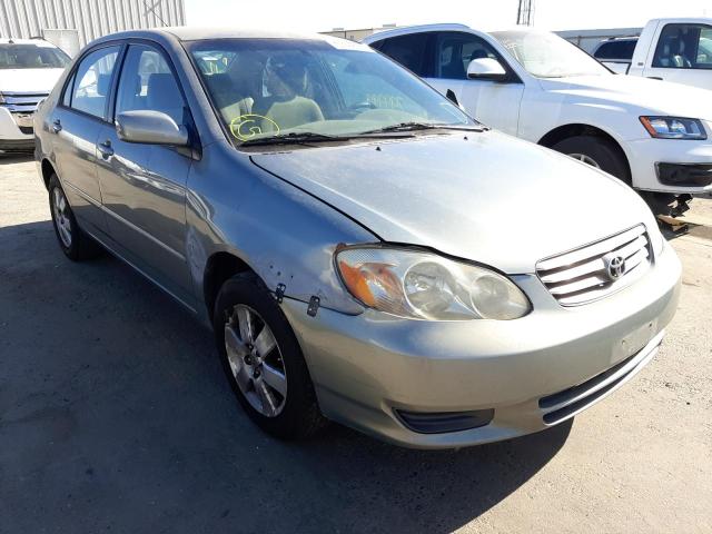 TOYOTA COROLLA CE 2003 with VIN JTDBR32E330034432 - Photo from auction