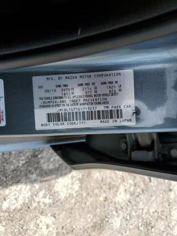 Photo 10 from auction – 2013 MAZDA 3 I with VIN JM1BL1U71D1719237