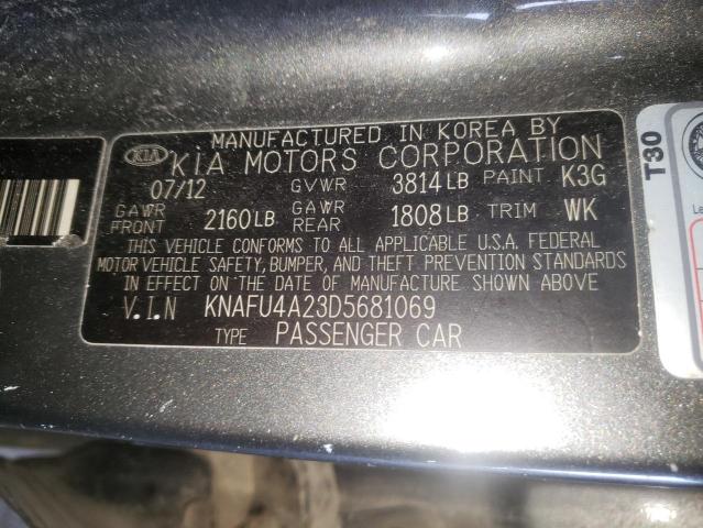 Photo 10 from auction – 2013 KIA FORTE EX with VIN KNAFU4A23D5681069
