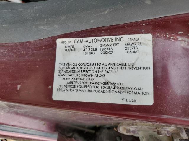 Photo 10 from auction – 2003 CHEVROLET TRACKER LT with VIN 2CNBJ634236930187