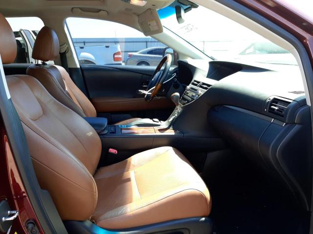 Photo 5 from auction – 2013 LEXUS RX 450 with VIN JTJBC1BA9D2438597