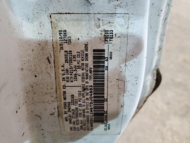 Photo 10 from auction – 1996 MERCURY VILLAGER with VIN 4M2DV11W6TDJ04883