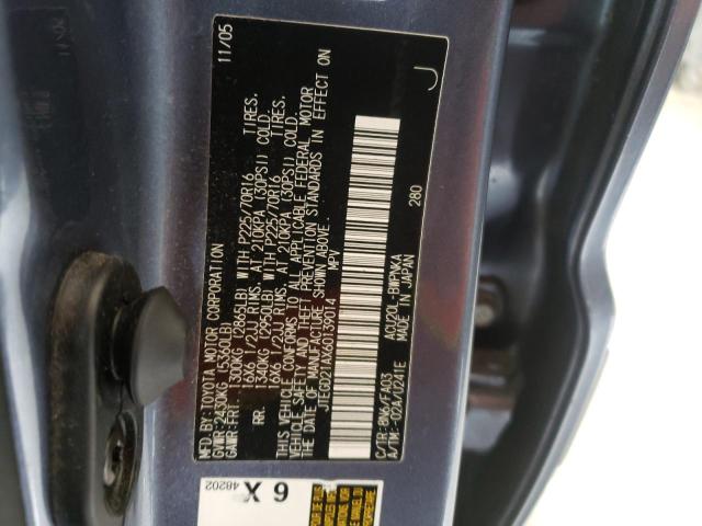Photo 10 from auction – 2006 TOYOTA HIGHLANDER with VIN JTEGD21AX60139014