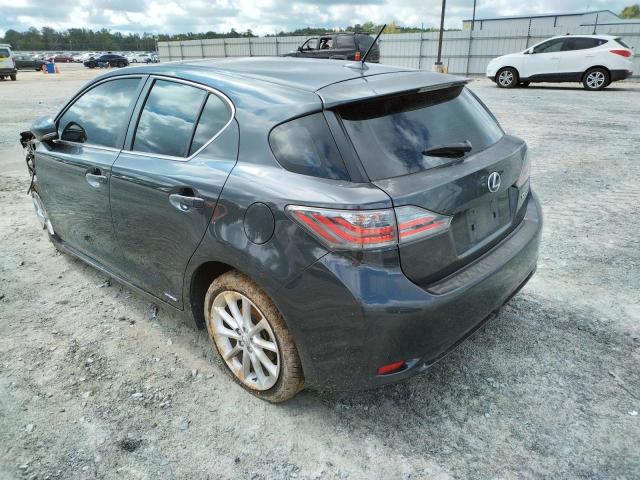 Photo 3 from auction – 2011 LEXUS CT200H with VIN JTHKD5BH2B2027865