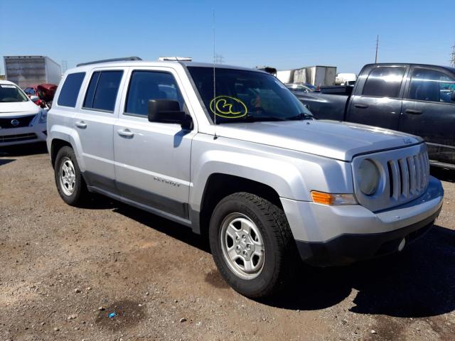 JEEP PATRIOT SP 2013 with VIN 1C4NJPBA4DD102191 - Photo from auction