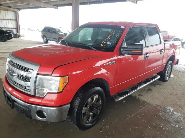 Photo 2 from auction – 2014 FORD F150 SUPER with VIN 1FTFW1CF5EKE19407